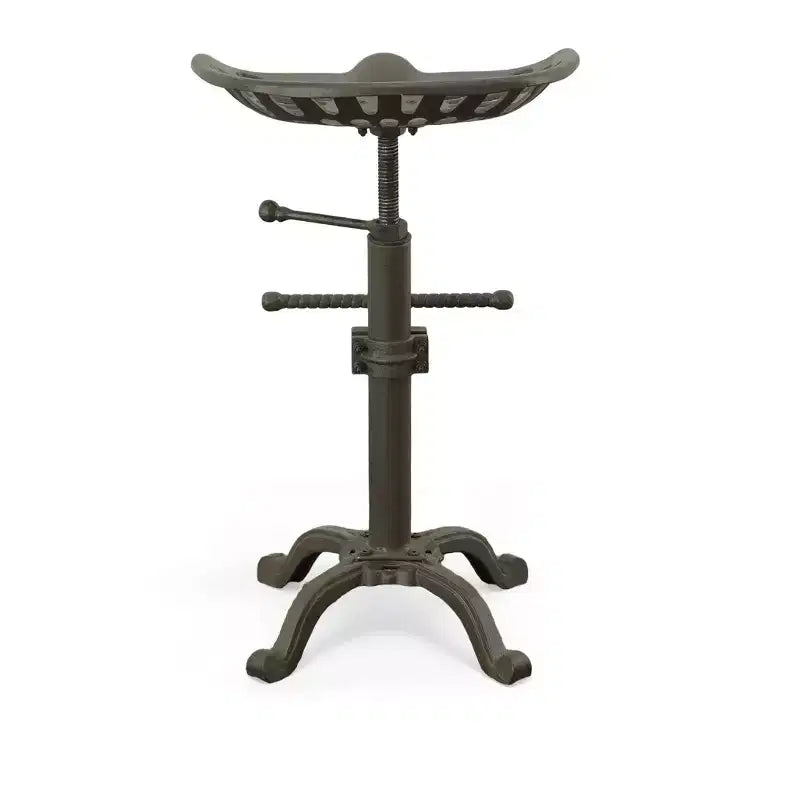 Sgabello da bar Carolina Living Adjustable Tractor Seat ad altezza bancone