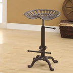 Sgabello da bar Carolina Living Adjustable Tractor Seat ad altezza bancone