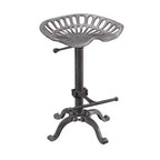 Carolina Living Adjustable Tractor Seat Counter Height Barstool