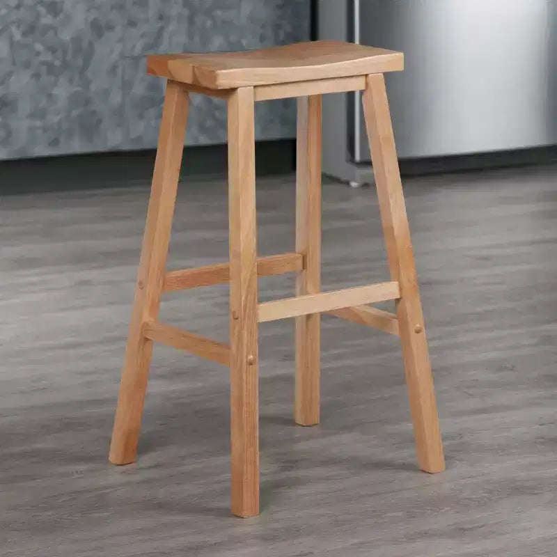 Sgabello da bar Winsome Satori con seduta a sella da 29"