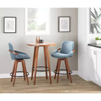 Sgabello da bar ad altezza bancone Cosmo Mid-Century Modern - LumiSource
