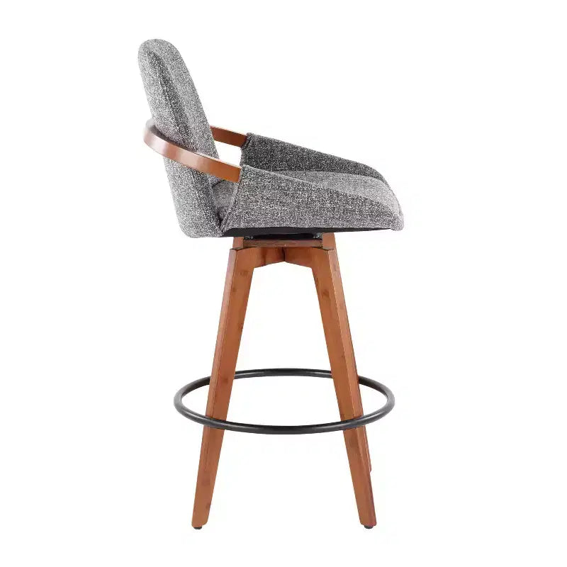 Sgabello da bar ad altezza bancone Cosmo Mid-Century Modern - LumiSource