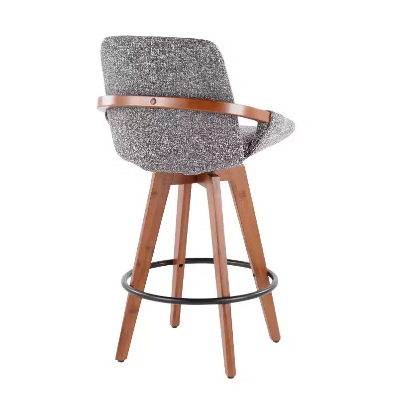 Sgabello da bar ad altezza bancone Cosmo Mid-Century Modern - LumiSource