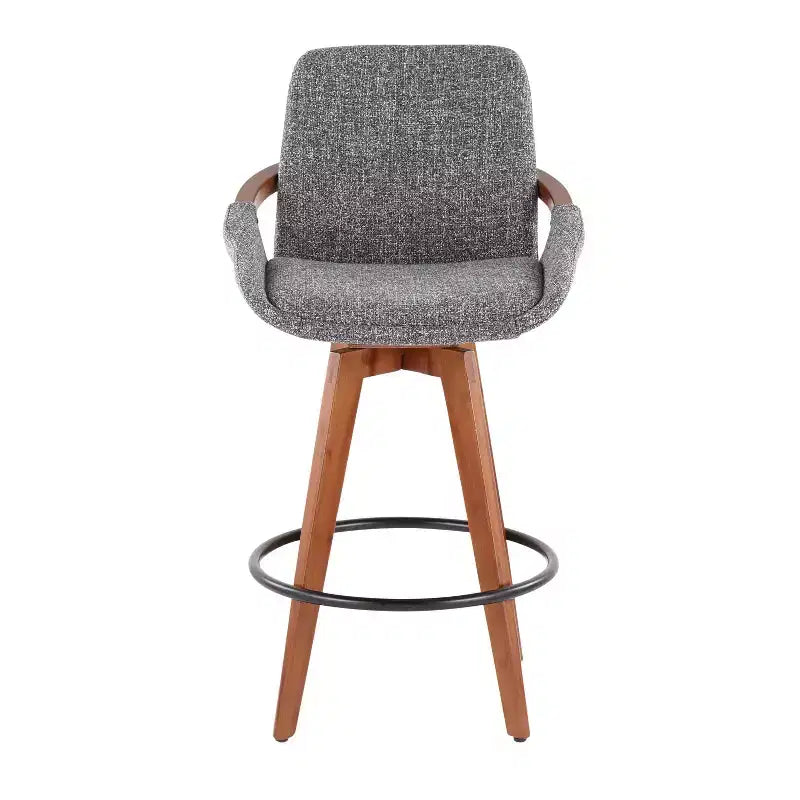 Sgabello da bar ad altezza bancone Cosmo Mid-Century Modern - LumiSource