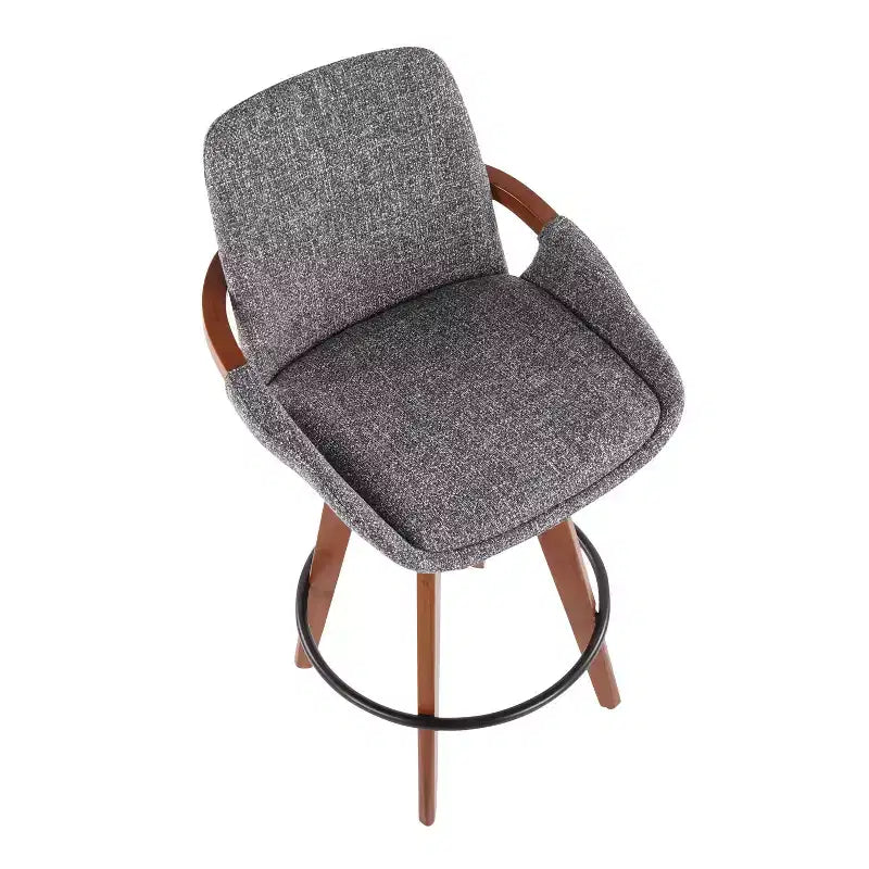 Sgabello da bar ad altezza bancone Cosmo Mid-Century Modern - LumiSource
