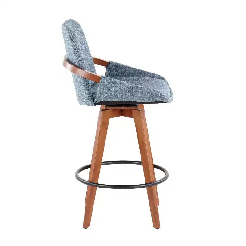 Sgabello da bar ad altezza bancone Cosmo Mid-Century Modern - LumiSource