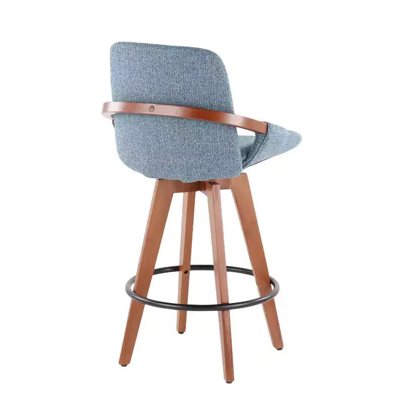 Sgabello da bar ad altezza bancone Cosmo Mid-Century Modern - LumiSource
