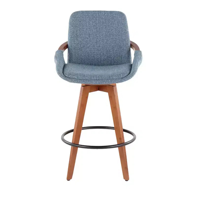 Sgabello da bar ad altezza bancone Cosmo Mid-Century Modern - LumiSource