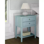 Ameriwood Home Franklin Comodino con 2 cassetti e ripiano inferiore