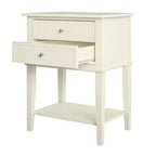 Ameriwood Home Franklin Comodino con 2 cassetti e ripiano inferiore