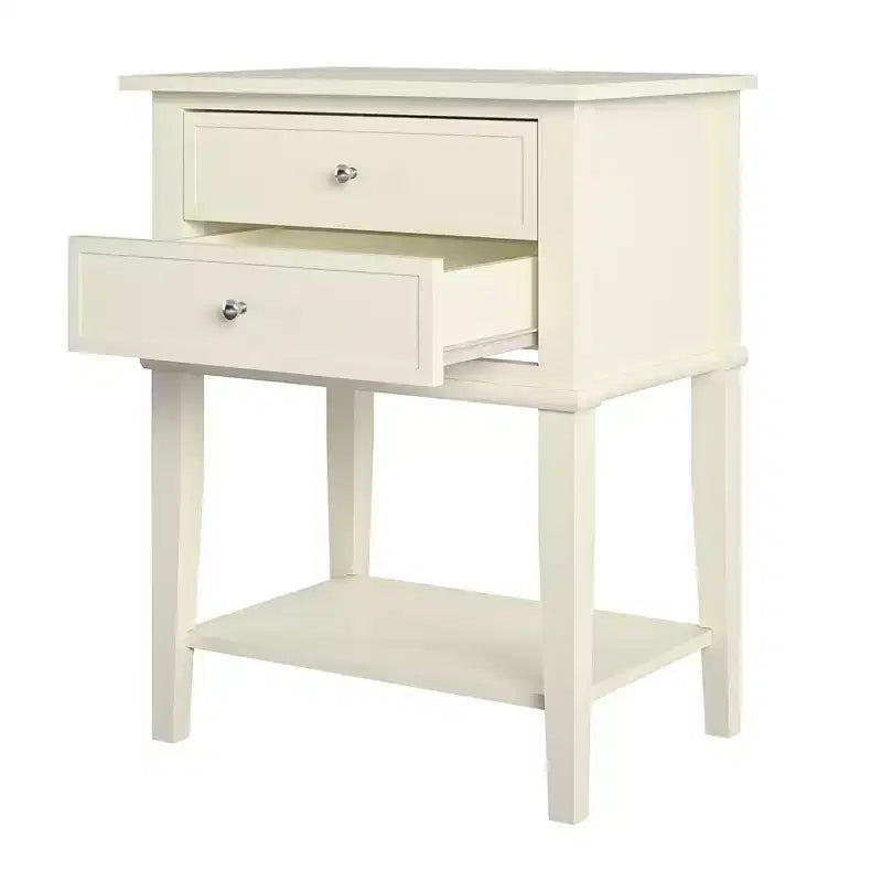 Ameriwood Home Franklin Comodino con 2 cassetti e ripiano inferiore