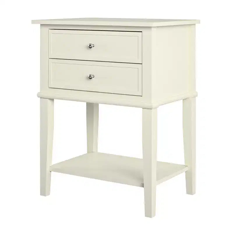 Ameriwood Home Franklin Comodino con 2 cassetti e ripiano inferiore