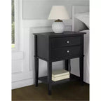 Ameriwood Home Franklin Comodino con 2 cassetti e ripiano inferiore