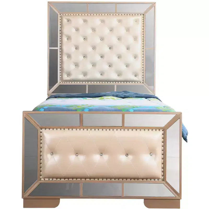 Passion Furniture Hollywood Hills Twin Panel Beds