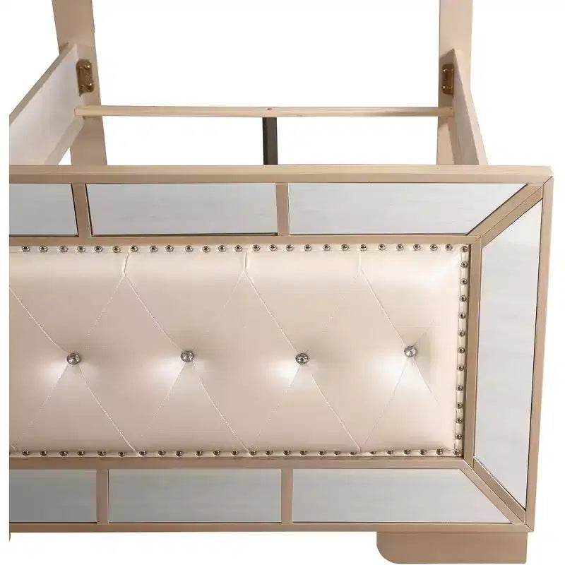 Letti a pannelli singoli Passion Furniture Hollywood Hills