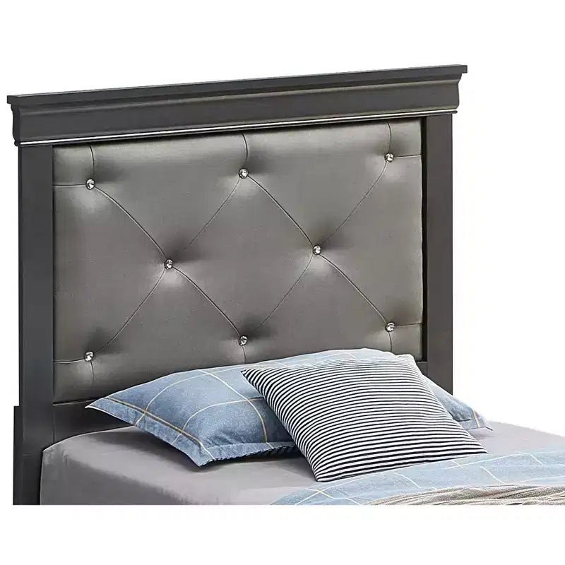 Passion Furniture Letti a pannello Lorana