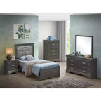Passion Furniture Letti a pannello Lorana