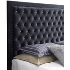 Passion Furniture Letto matrimoniale imbottito Alba