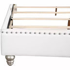 Letto a pannello matrimoniale imbottito trapuntato Passion Furniture Maxx