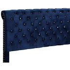 Letto a pannello matrimoniale imbottito trapuntato Passion Furniture Maxx
