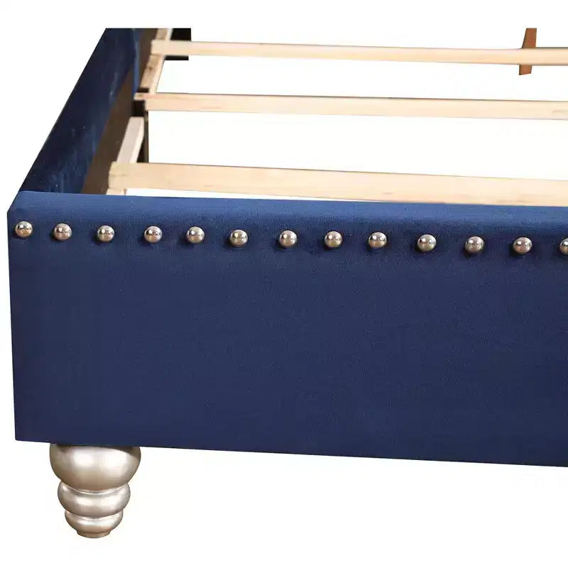 Letto a pannello matrimoniale imbottito trapuntato Passion Furniture Maxx