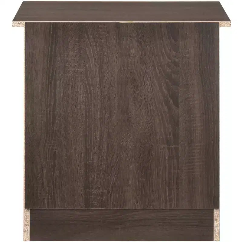 Comodino a 3 cassetti Hudson Passion Furniture (23 pollici A x 22 pollici L x 18 pollici P)