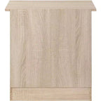 Comodino a 3 cassetti Hudson Passion Furniture (23 pollici A x 22 pollici L x 18 pollici P)