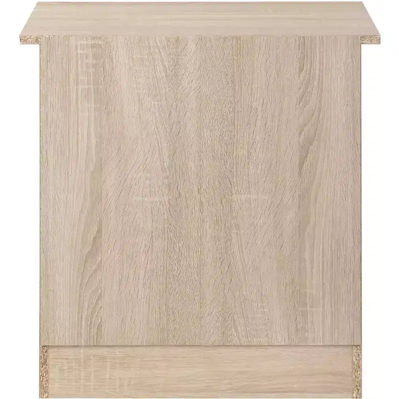 Comodino a 3 cassetti Hudson Passion Furniture (23 pollici A x 22 pollici L x 18 pollici P)