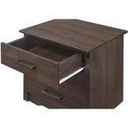 Comodino a 3 cassetti Hudson Passion Furniture (23 pollici A x 22 pollici L x 18 pollici P)