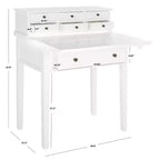 Scrivania pieghevole a 7 cassetti Abigail - AMH6520 - Safavieh Couture