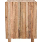 Richmond Square End Table - FOX1001A - Medium Oak - Safavieh Couture
