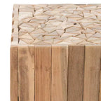 Tavolino Richmond Square End - FOX1001A - Rovere Medio - Safavieh Couture