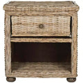 Lagos Night Stand - SEA8000A - Grey - Safavieh