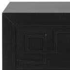 Comodino Raina con 3 cassetti e motivo a chiave greca - FOX6278 - Safavieh Couture