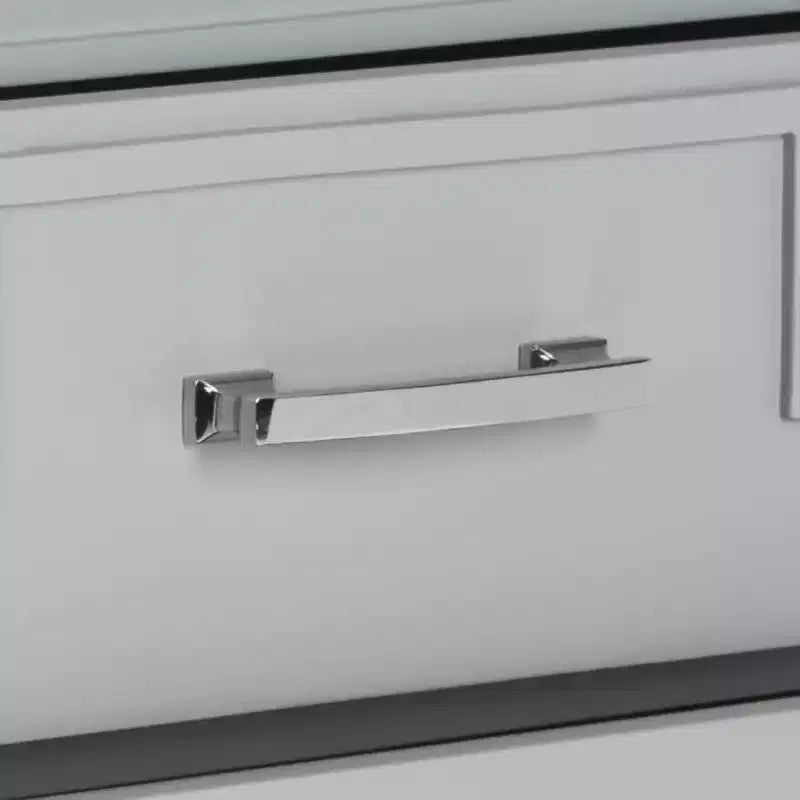 Comodino Raina con 3 cassetti e motivo a chiave greca - FOX6278 - Safavieh Couture