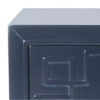Comodino Raina con 3 cassetti e motivo a chiave greca - FOX6278 - Safavieh Couture