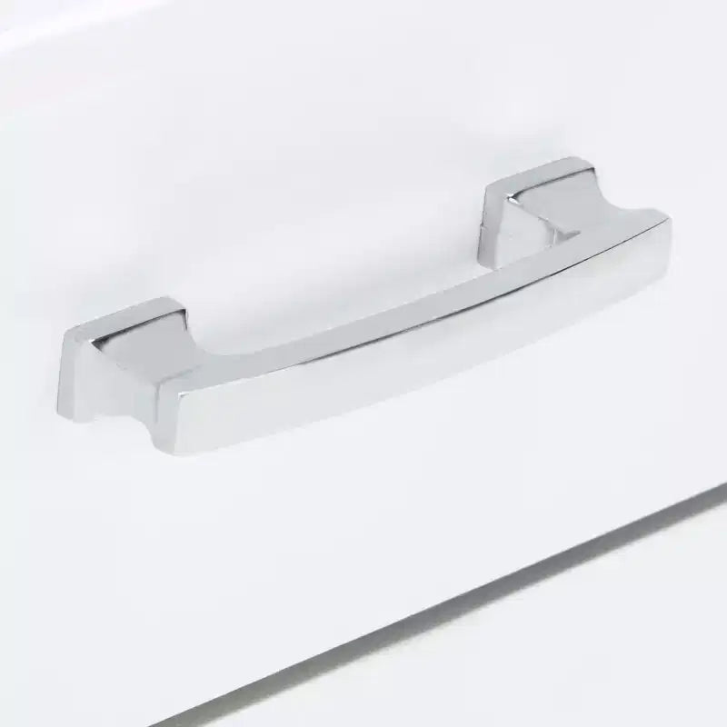 Comodino Raina con 3 cassetti e motivo a chiave greca - FOX6278 - Safavieh Couture