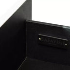 Comodino Raina con 3 cassetti e motivo a chiave greca - FOX6278 - Safavieh Couture