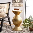 Sgabello Janus martellato - FOX5522A - Oro - Safavieh Couture