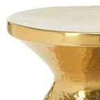 Sgabello Janus martellato - FOX5522A - Oro - Safavieh Couture