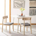 Sedia da Pranzo Retrò Lizette (Set di 2) - DCH1002 - Quercia Bianca/Grigio - Safavieh