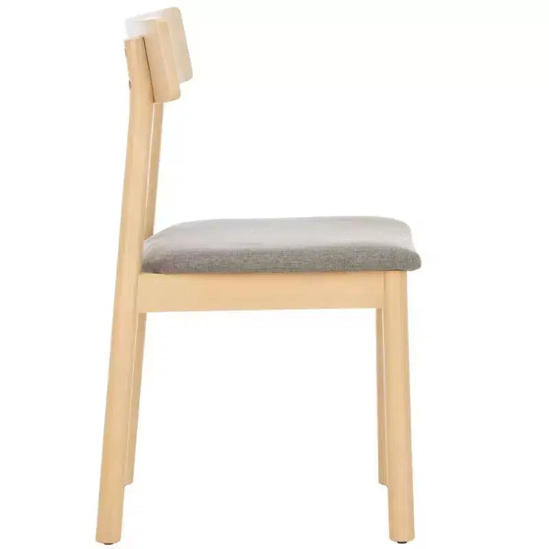 Sedia da Pranzo Retrò Lizette (Set di 2) - DCH1002 - Quercia Bianca/Grigio - Safavieh