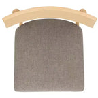 Sedia da Pranzo Retrò Lizette (Set di 2) - DCH1002 - Quercia Bianca/Grigio - Safavieh