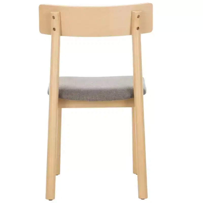 Sedia da Pranzo Retrò Lizette (Set di 2) - DCH1002 - Quercia Bianca/Grigio - Safavieh