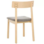 Sedia da Pranzo Retrò Lizette (Set di 2) - DCH1002 - Quercia Bianca/Grigio - Safavieh