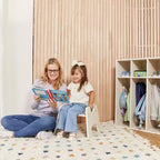 Sedia Impilabile in Legno per Bambini 25 cm Confezione da 2
