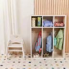 Sedia Impilabile in Legno per Bambini 25 cm Confezione da 2