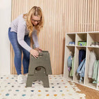 Sedia Impilabile in Legno per Bambini 25 cm Confezione da 2