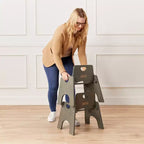 Sedia Impilabile in Legno per Bambini 25 cm Confezione da 2