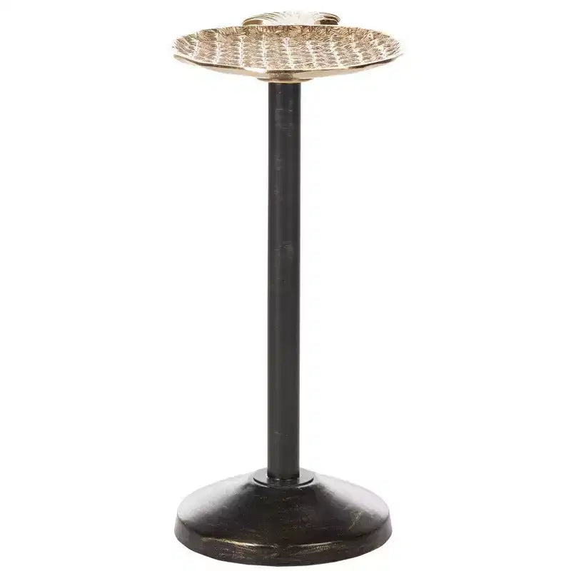 Luana Pinapple Top Accent Table - ACC4602A - Gold/Antique Gold - Safavieh